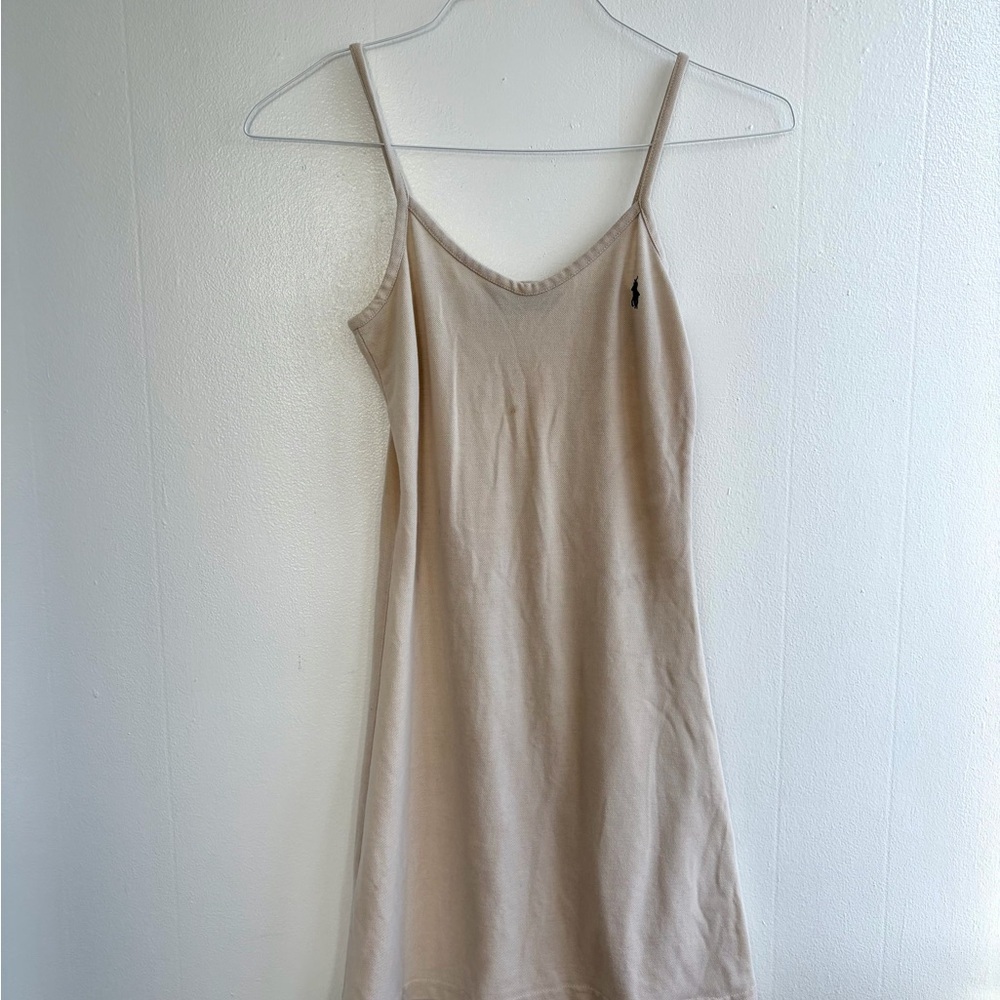 Ralph Lauren light yellow cami dress